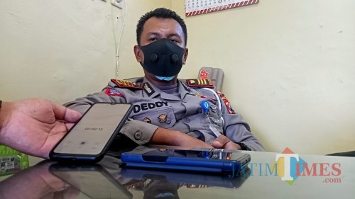 Kasatlantas Polres Sumenep AKP Deddy Eka Aprianto (foto: Syaiful Ramadhani)