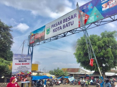 Pasar Besar Kota Batu. (Foto: Irsya Richa/MalangTIMES)