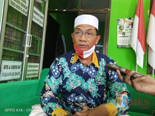 Ketua PCNU Tulungagung KH Abdul hakim Mustofa (Joko Pramono for Jatim TIMES)