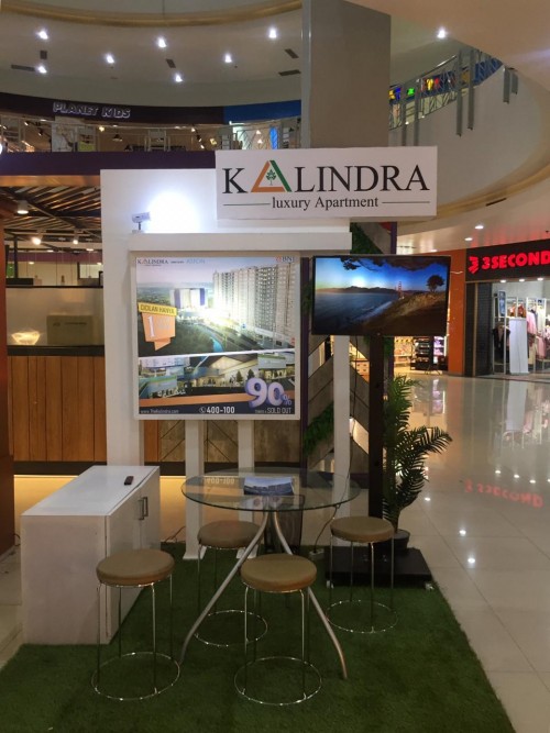 Stand The Kalindra di Mall Olympic Garden (MOG) yang sudah mulai dibuka. (Foto: istimewa)