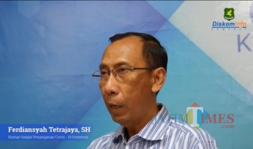 Humas Satgas Percepatan dan Penanganan Covid-19 Sumenep, Ferdiansyah Tetrajaya (Foto: Diskominfo Sumenep for JatimTimes)