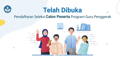 Pendaftaran calon guru penggerak (istimewa)