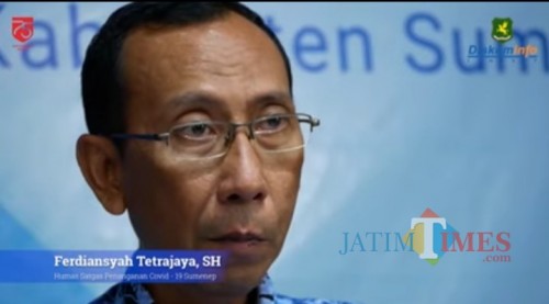 Humas Satgas Percepatan dan Penanganan Covid-19 Sumenep, Ferdiansyah Tetrajaya (Foto: Diskominfo Sumenep for JatimTimes))