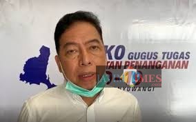 Juru Bicara Gugus Tugas Penanganan Covid-19 Banyuwangi, dr Widji Lestariono