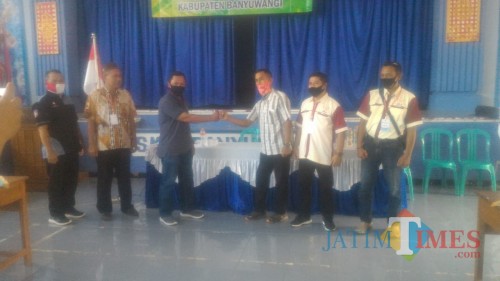 Gelaran Muskab FOPI Banyuwangi Di Aula SMA Negeri 1 Glagah Banyuwangi. (Foto: Nurhadi/ BanyuwangiTimes)