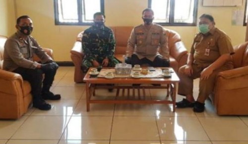 Kapolres Madiun Kota bersama Dandim 0803 silaturrohmi ke RSUD Sudono Madiun