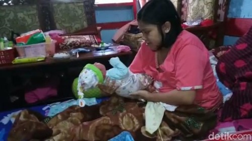 Ibu hamil cuma 1 jam langsung melahirkan (Foto: Detik.com)