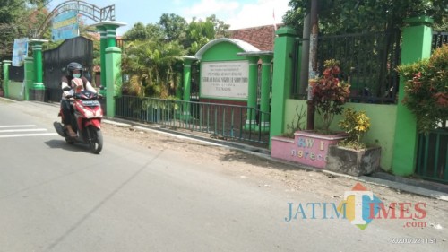 SDN Sobontoro 1 dan 2 yang dimerger jadi 1 sekolah (Joko Pramono for Jatim TIMES)