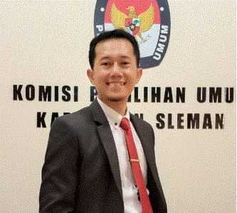 Trapsi Haryadi, ketua KPU Kabupaten Sleman