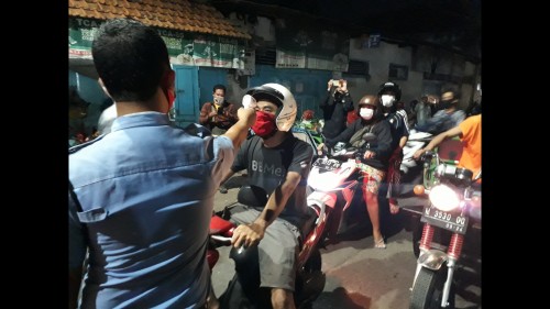 Pemeriksaan di Pasar Keputran