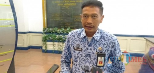 Sekda Kabupaten Malang, Wahyu Hidayat saat membahas perihal kekosongan jabatan di lingkungan pemerintahan Kabupaten Malang (Foto : Dokumen MalangTIMES)