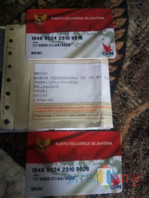 Dua KKS satu nama beda orang yang jadi polemik di Rejoagung (Foto : Mukhsin / Tulungagung TIMES)