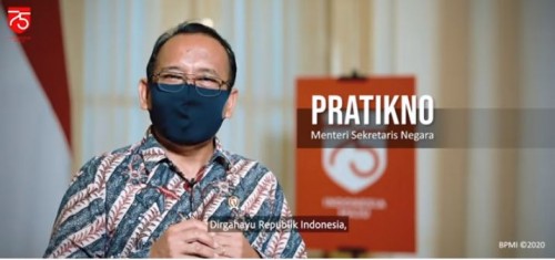 Mensesneg Pratikno (Foto: YouTube Sekretariat Presiden)