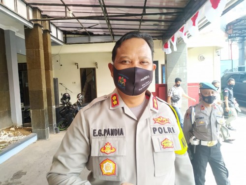 Kapolres Tulungagung AKBP Eva Guna Pandia / Foto : Anang Basso / Tulungagung TIMES