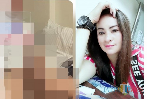 Foto tak Senonoh yang diviralkan TKW bernama Chindy asal Tulungagung. / Foto : Istimewa / Tulungagung TIMES