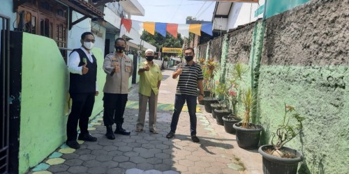 Pengecekan Lokasi Oleh Kapolres Madiun Kota