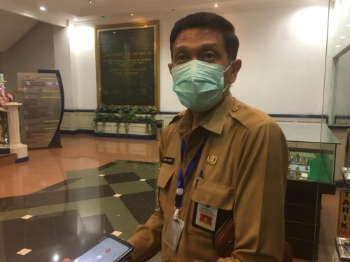 Sekda Kabupaten Malang, Wahyu Hidayat saat menjelaskan perihal wacana pengadaan wifi di tingkat desa (Foto : Ashaq Lupito / MalangTIMES)