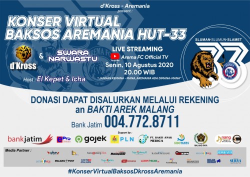 Banner konser virtual d'Kross (istimewa)