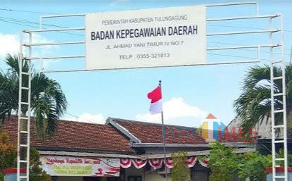 Kantor BKD Kabupaten Tulungagung / Foto : Istimewa / Tulungagung TIMES