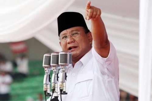Menteri Pertahanan Prabowo Subianto (Foto: SINDOnews)