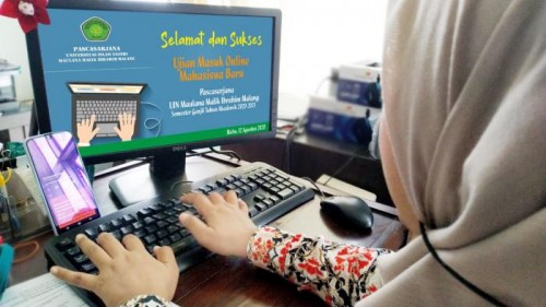 Ilustrasi seleksi calon mahasiswa baru Pascasarjana UIN Malang. (Foto: Humas)