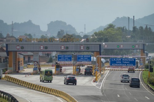 Gerbang tol Pandaan-Malang. (Foto: istimewa)