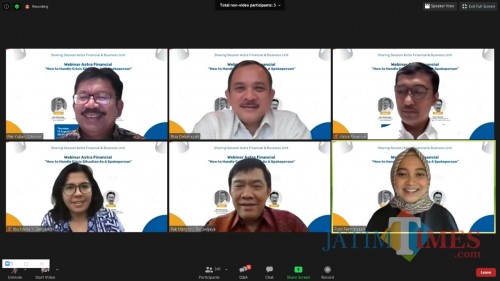 Webinar “How to Handle Crisis Situation As A Spokesperson Astra Financial”,
