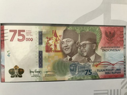 Uang edisi khusus di Hari Kemerdekaan Republik Indonesia ke-75 (istimewa)