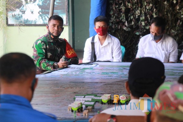 Dandim 0808/Blitar Letkol Arh Dian Musriyanto memimpin langsung latihan TFG