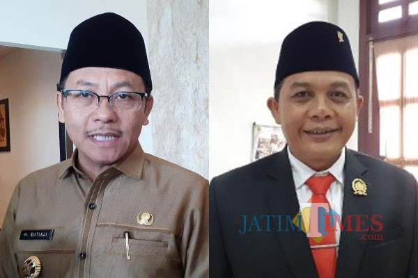 Wali Kota Malang Sutiaji dan Ketua DPRD Kota Malang I Made Riandiana Kartika (MalangTIMES).