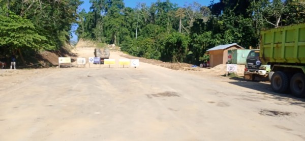 Kondisi jalan di JLS yang saat ini sedang dalam tahap proses pengerjaan. (Foto: Istimewa)
