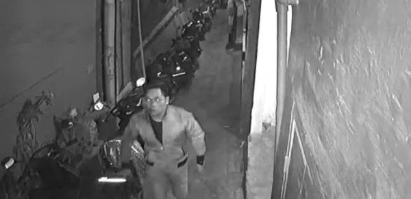 Pelaku pencurian kendaraan bermotor di lorong gang 8 (Ist)