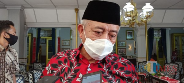 Bupati Malang, HM Sanusi saat menyatakan keinginannya cuti untuk persiapan Pilkada (Foto : Dokumen MalangTIMES)