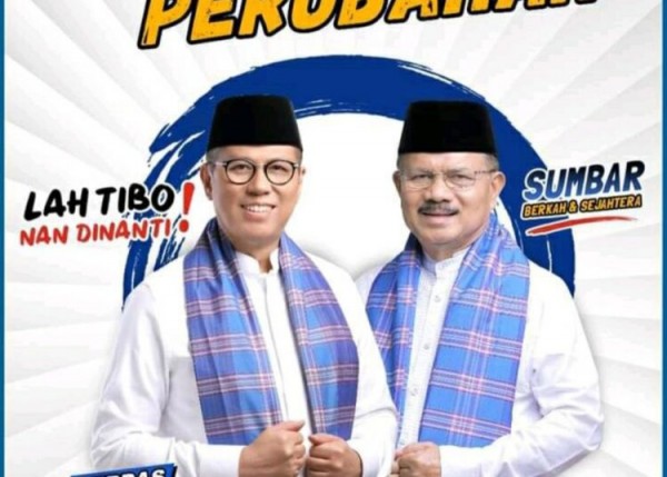 Mulyadi-Ali Mukhni (Foto: 1 hari yang lalu Lintas Sumbar)