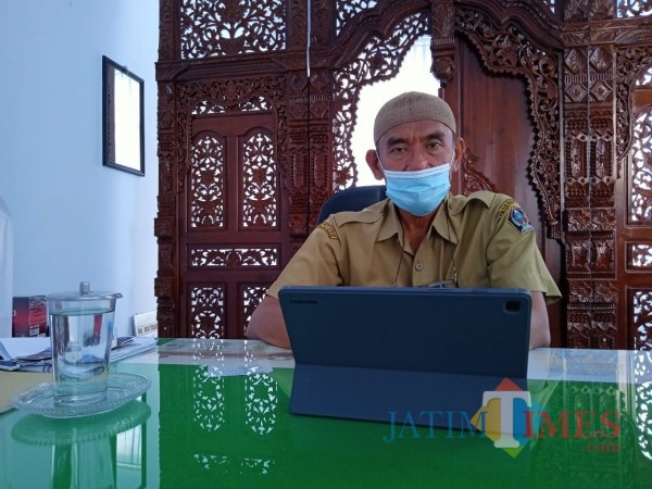Kepala Dispendukcapil Kabupaten Blitar, Luhur Sejati.(Foto : Aunur Rofiq/BlitarTIMES)