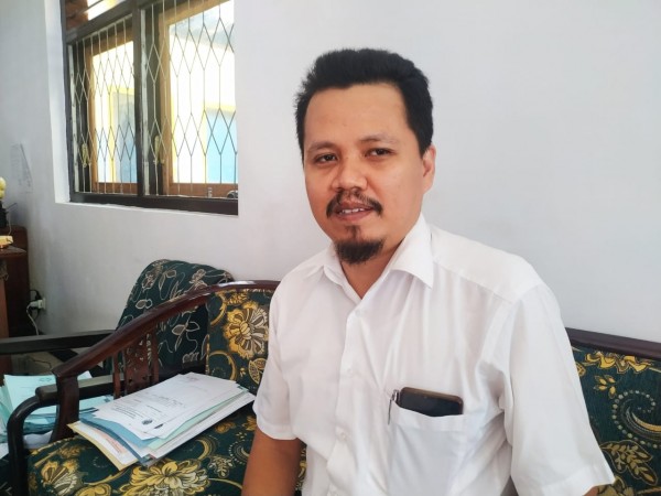 Sekretaris Desa Beji Kecamatan Boyolangu, Taslimur Rafik (Foto : Anang Basso / Tulungagung TIMES)