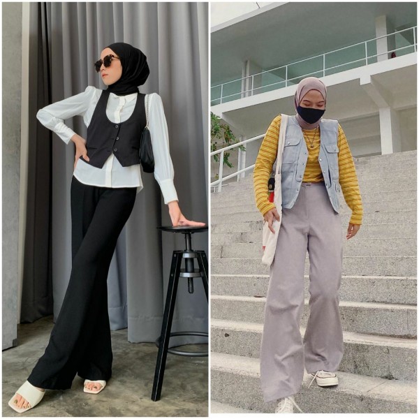 Outfit Vest ala selebgram. (Source: Instagram).