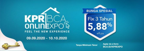 KPR BCA ONLINEXPO (istimewa)