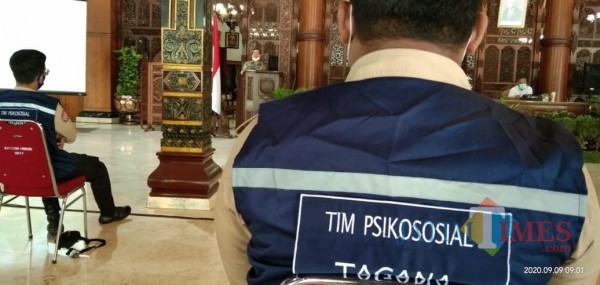 Tim Pendamping Psikologi Relawan Penanganan Vovid 19 Tulungagung (Joko Pramono for Jatim TIMES)