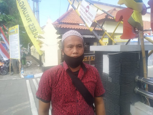 Nanang Rohmat, kader yang juga mengaku ketua DPC PBB hasil Muscab / Foto : Anang Basso / Tulungagung TIMES