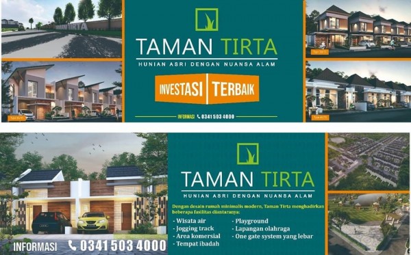 Flyer Taman Tirta. (Foto: istimewa)
