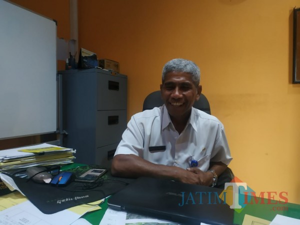 Kabid Persampahan dan Limbah Bahan Berbahaya dan Beracun (B3) DLH Kota Malang Joao Maria Gomes de Carvalho (Hendra Saputra)