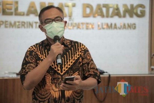 Kepala Dinas Kesehatan Kabupaten Lumajang dr. Bayu Wibowo Ignasius (Foto : Moch. R. Abdul Fatah / Jatim TIMES)