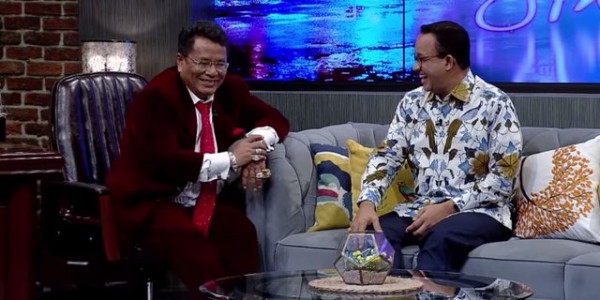 Hotman Paris dan Anies Baswedan. (Foto: Dream.co.id)