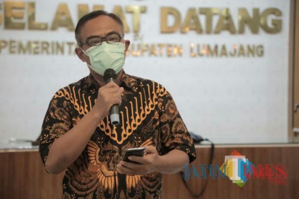 Kepala Dinas Kesehatan Kabupaten Lumajang dr. Bayu Wibowo Ignasius (Foto : Moch. R. Abdul Fatah / Jatim TIMES)