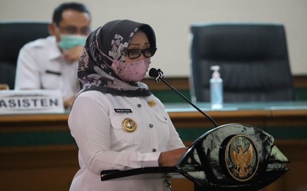 Bupati Jombang Mundjidah Wahab. (Istimewa)