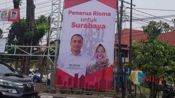 Foto baliho yang menjadi sasaran kritik KIPP