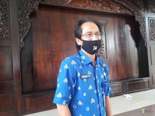 Kepala Dinas Kesehatan Kabupaten Malang, Arbani Mukti Wibowo saat ditemui awak media beberapa waktu lalu. (Foto: Tubagus Achmad/MalangTimes)