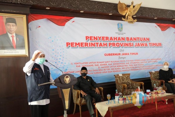 Gubernur Jatim Khofifah