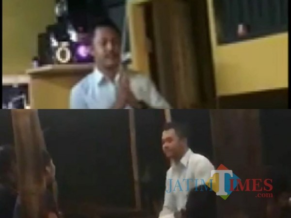 Seorang pria meminta maaf lantaran memaksa karyawannya bersetubuh dan dipaksa minum miras (Joko Pramono for JatimTIMES)